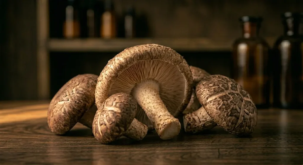 Shiitaké bienfaits — champignon médicinal aux bienfaits documentés Shiitaké bienfaits — champignon médicinal aux bienfaits documentés
