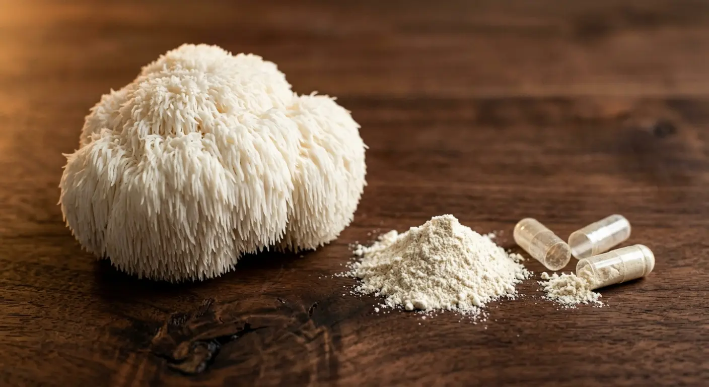 Lion's Mane dosage — poudre brute vs extrait titré