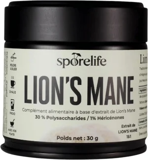 Lion's Mane en poudre Sporelife