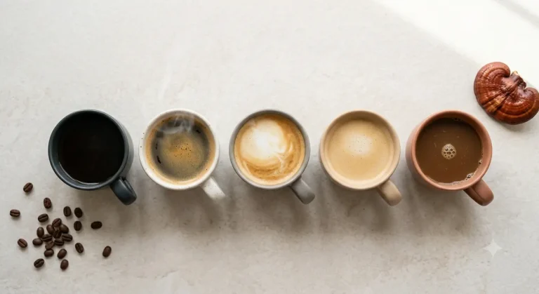 Comparatif des meilleurs cafés aux champignons adaptogènes