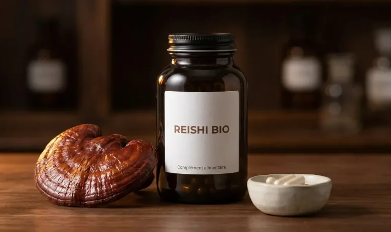 Meilleur Reishi — extrait bio double extraction sommeil et stress
