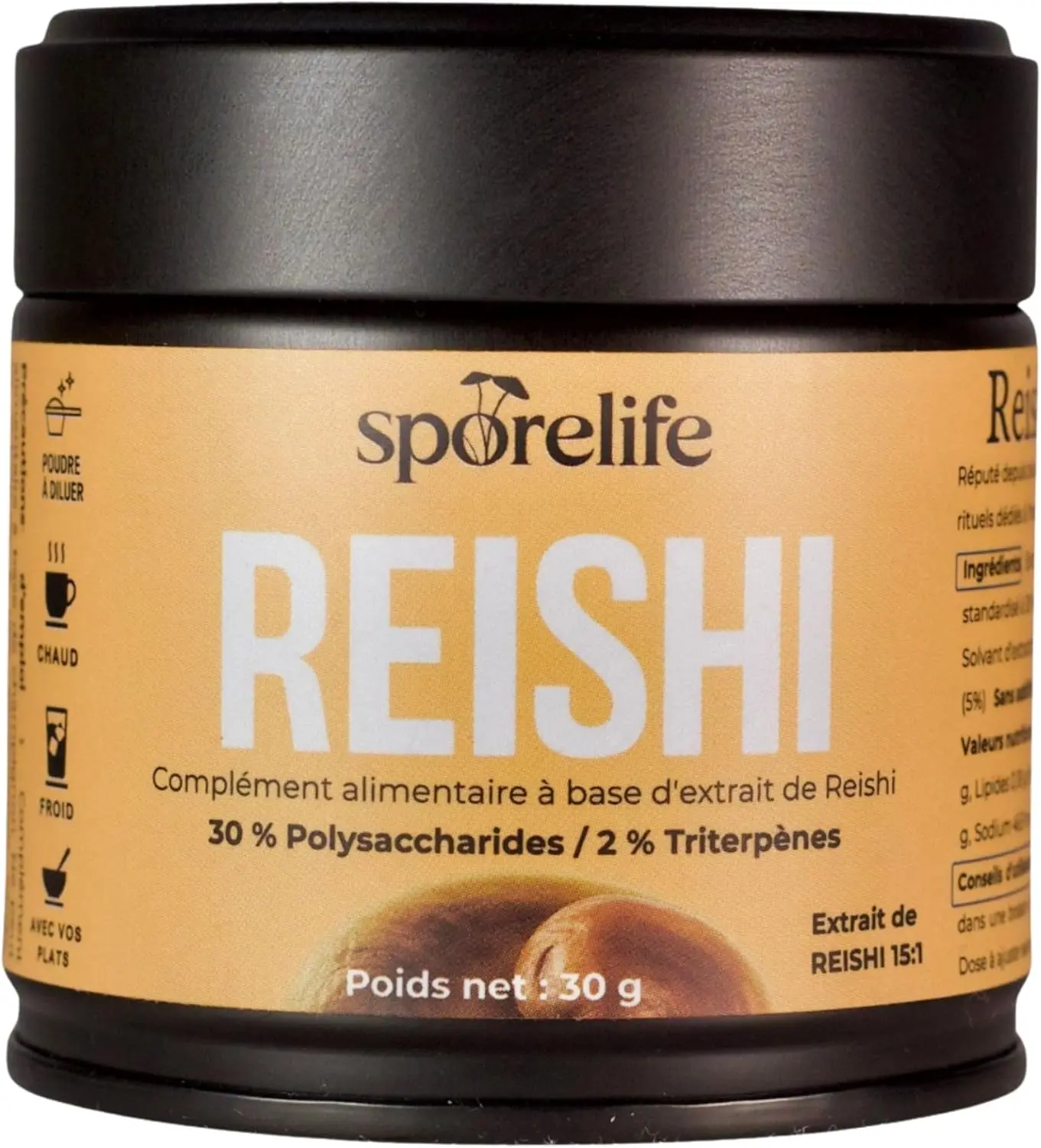 Reishi poudre- Sporelife