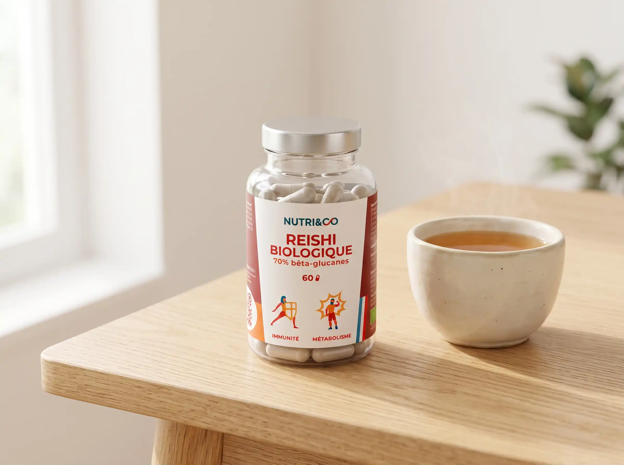 Avis reishi Nutri&Co Bio : complément pour l'immunité