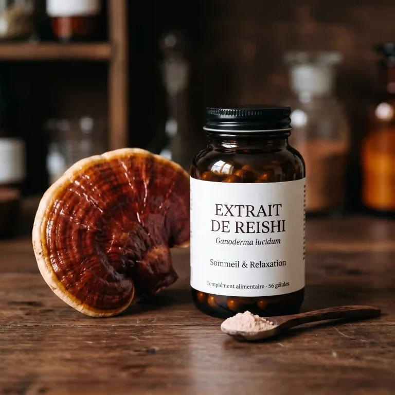 Reishi effets secondaires : champignon frais et extrait en flacon