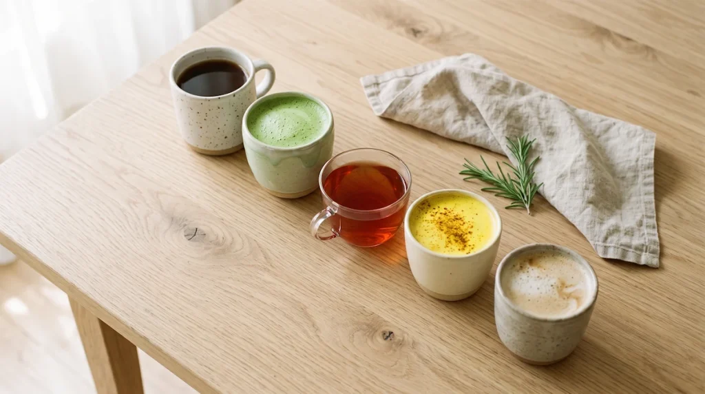 Alternative au café : sept boissons pour remplacer votre tasse