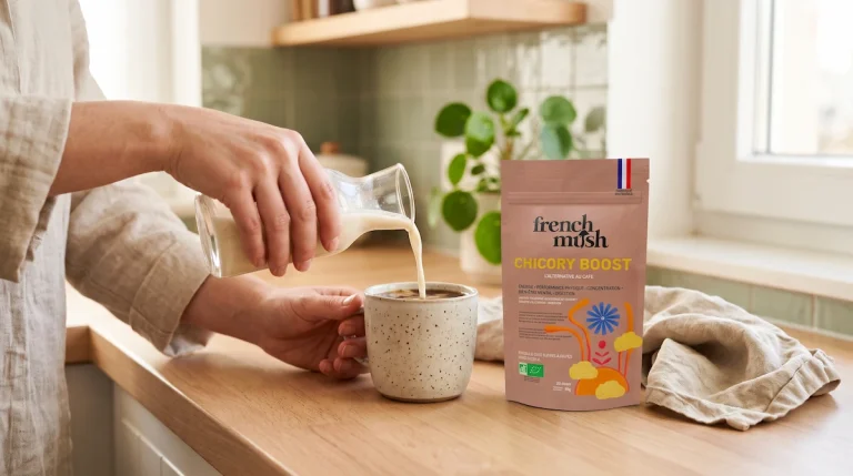 Substitut de café : la chicorée au lait végétal